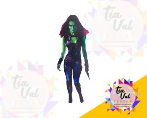 Foto de GAMORA - GAURDIÕES DA GALAXIA - MDF