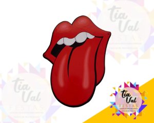 Foto de LÍNGUA DOS ROLLING STONES  -  ROCK - MDF