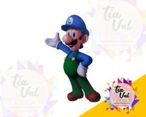 Foto de FIGURA LUIGI - MARIO BROS - MDF ADESIVADO G - 34 X 83