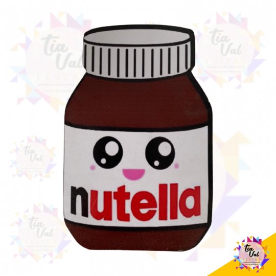 FIGURA NUTELLA - LUCCAS NETO PP - MDF