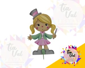 Foto de PALHACINHA CABELO LOIRO - CIRCO -  MDF