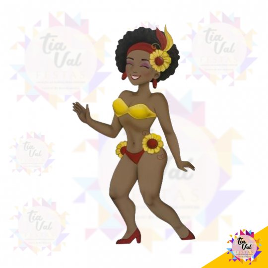 SAMBISTA MULHER - 1,57 M       - COMPENSADO