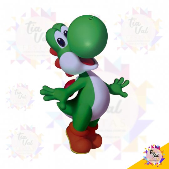 YOSHI - MARIO BROS - MDF ADESIVADO G - 57 X 87