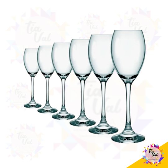 DUZIA TAÇA CHAMPANHE - CELEBRA 190 ML