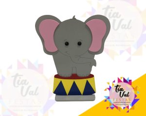 Foto de ELEFANTE DE CIRCO - MDF 18 X 25 CM