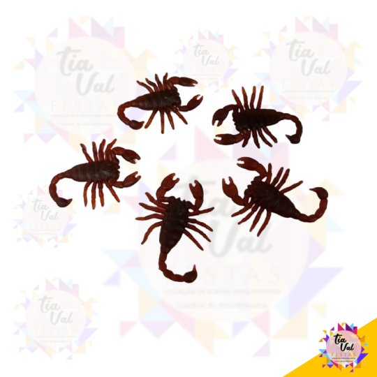ESCORPIÃO PP  4 CM - HALLOWEEN