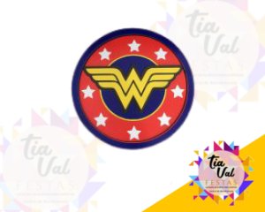 Foto de ESCUDO MULHER MARAVILHA (MDF)