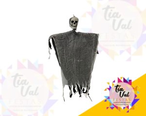 Foto de FANTASMA CAVEIRA HALLOWEEN 46 CM x 92 CM