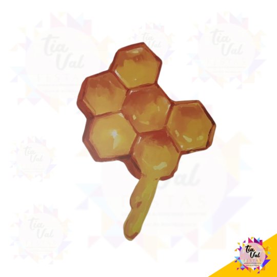 FAVO DE MEL - PVC - URSINHO POOH  43 X 50 CM