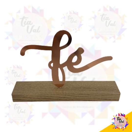 FE ROSE FERRO COM MADEIRA