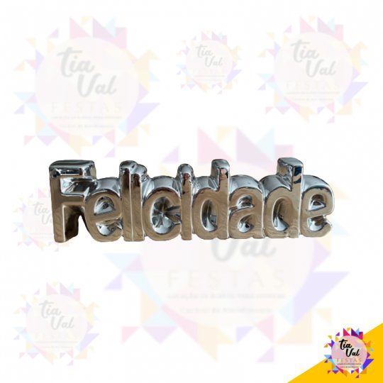 FELICIDADE PRATA  7 X 24