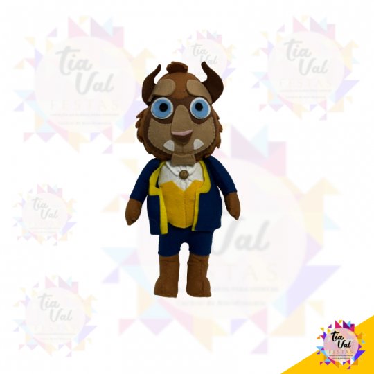 FERA - BELA E A FERA - FELTRO 17 X 31