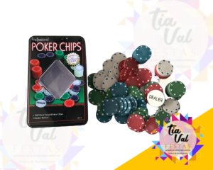 Foto de CAIXA POKER C/ CAIXA COM 50 FICHAS*
