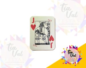 Foto de FIGURA CARTAS - VALETE -  28 CM X 39 CM - POKER