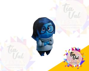 Foto de FIGURA TRISTEZA DIVERTIDAMENTE  MDF  - S/ PE 39 cm