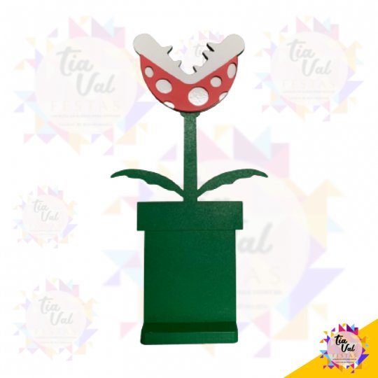 FLOR CARNIVORA - MARIO BROS - MDF