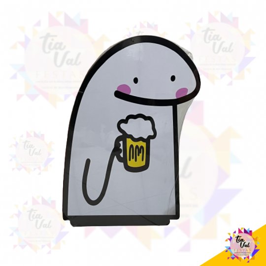 FIGURA FLORK - MDF -  44 X 72  S/ PE