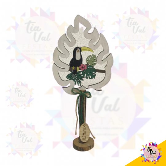 FOLHA COSTELA DE ADÃO TUCANO (MADEIRA)