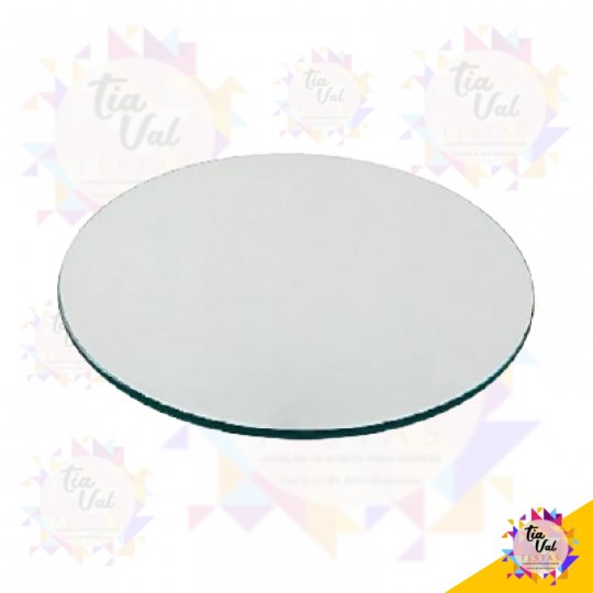 FOLHA DE VIDRO REDONDA 0,25CM