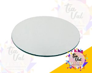 Foto de FOLHA DE VIDRO REDONDA 60CM