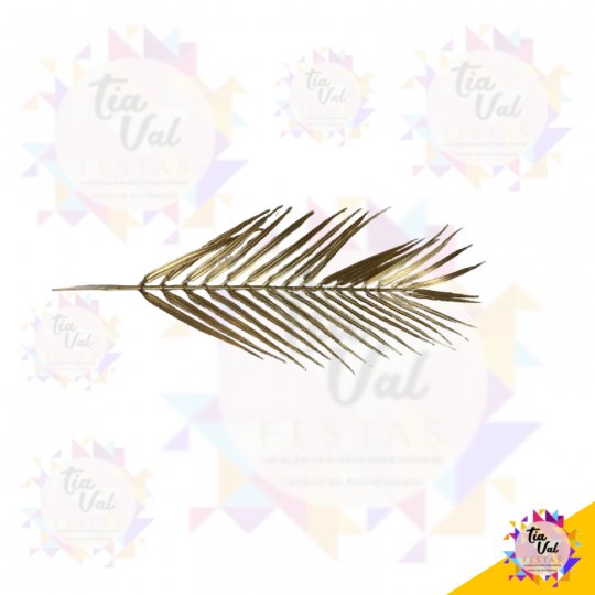 FOLHAGEM PALMEIRA DOURADA