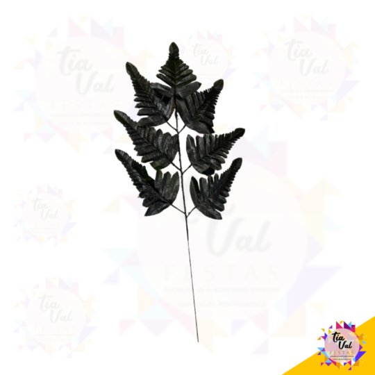 FOLHAGEM - GALHO - PINTADO DE PRETO