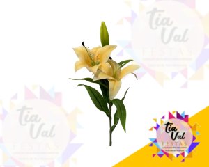 Foto de GALHO DE LÍRIO AMARELO