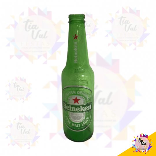 GARRAFA VERDE HEINEKEN  - LOG NECK