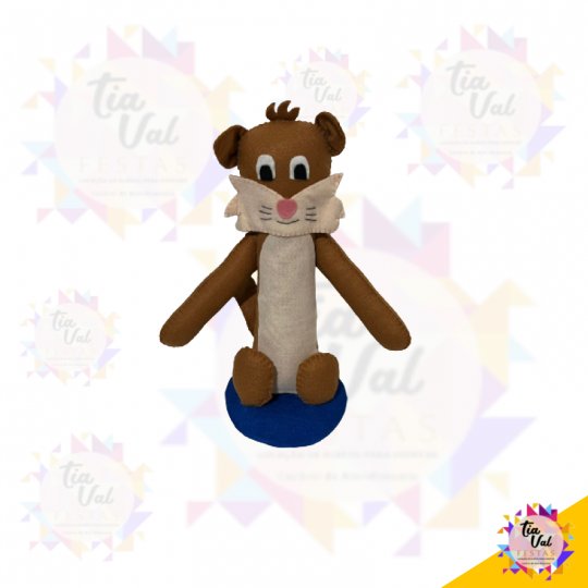 GATO CLAUDIO - SHOW DA LUNA - FELTRO - 23 X 27