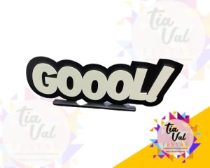 Foto de GOOOL BRANCO C/ PRETO  - FUTEBOL