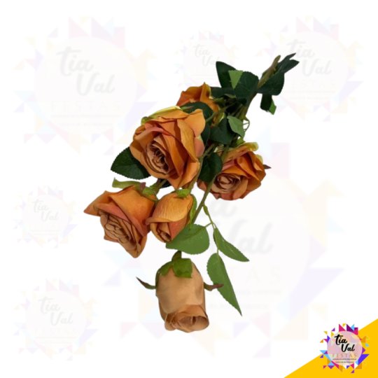 HASTE DE ROSAS - TERRACOTA