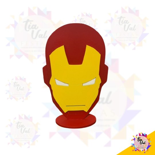 HOMEM DE FERRO - MDF - 13 X 20 CM