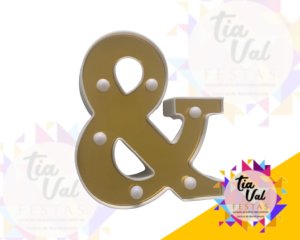 Foto de & ILUMINADO (DOURADA) ((NAO ACOMP PILHAS))