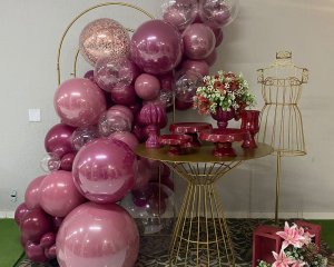Foto de INSPIRAÇÃO ADULTO DOURADO - MARSALA (BALÕES NÃO INCLUSOS)