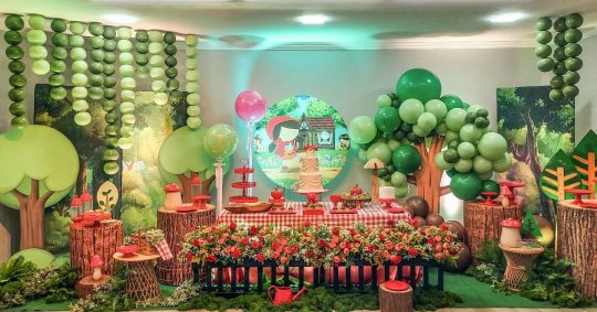 INSPIRAÇÃO CHAPEUZINHO VERMELHO - FLORESTA