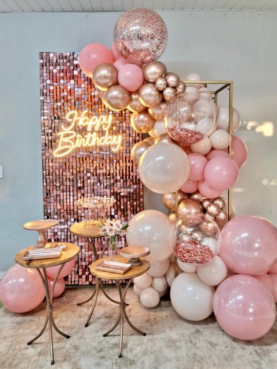 INSPIRAÇÃO ROSE ( NÃO ACOMPANHA BALÕES )