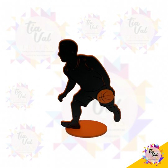 JOGADOR BASQUETE - MDF 26 CM