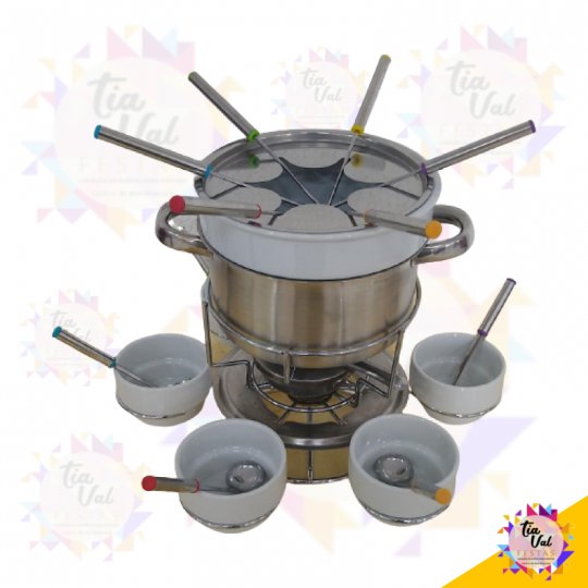 JOGO DE FONDUE (21 PEÇAS)
