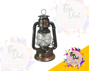 Foto de LAMPIÃO MARROM MEDIO (NAO ACENDE)