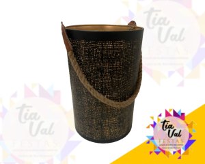 Foto de VASO - LUMINARIA PRETA GRANDE