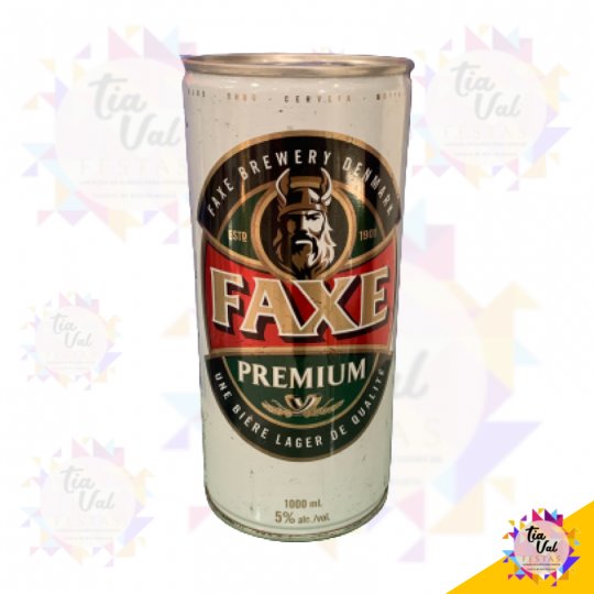 LATA CERVEJA FAXE (VAZIA)