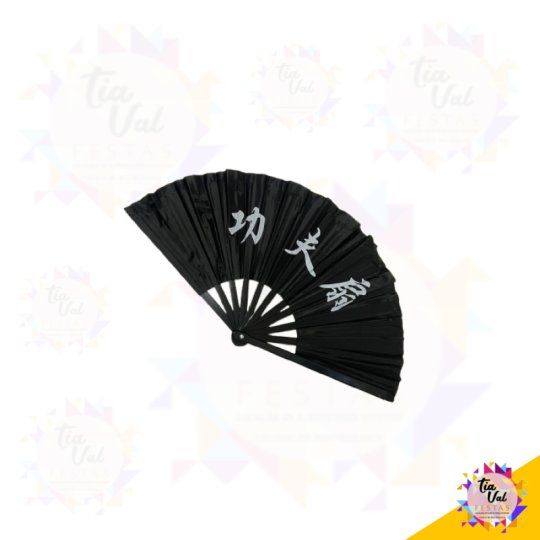 LEQUE PRETO - JAPONES 30 X 60 CM