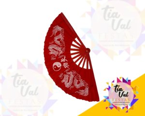 Foto de LEQUE VERMELHO - JAPONES 30 x 60 cm