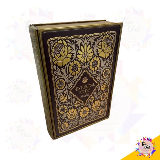 LIVRO HISTORICAL NOTES  20 X 30 X 7