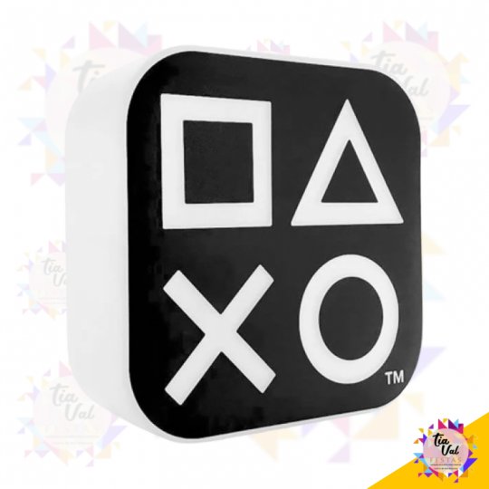 LOGO PAYSTATION VIDEO GAME - LUMINARIA 23 X 28 CM