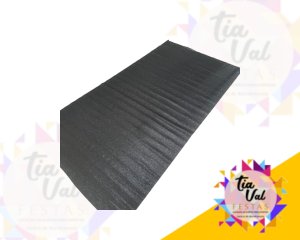 Foto de LONA PRETA BRILHOSA