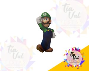 Foto de LUIGI - MARIO BROSS - MDF ADESIVADO PP -  11 X 20