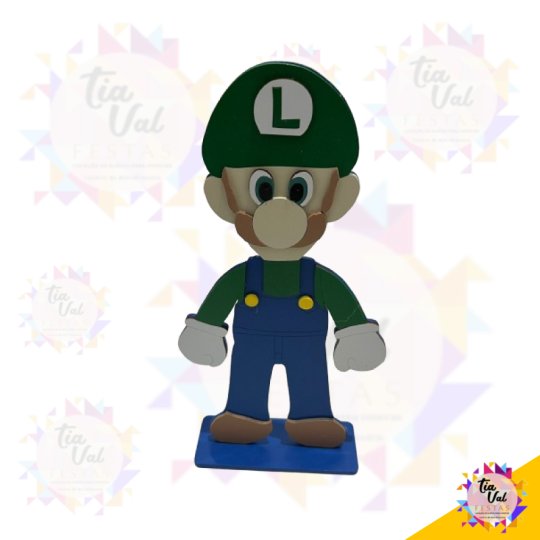 LUIGUI - MARIO BROSS - MDF 15 CM X 30 CM