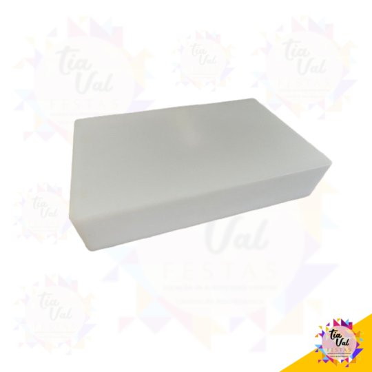 LUMINARIA - BASE RETANGULAR -  7 X 21 X 34