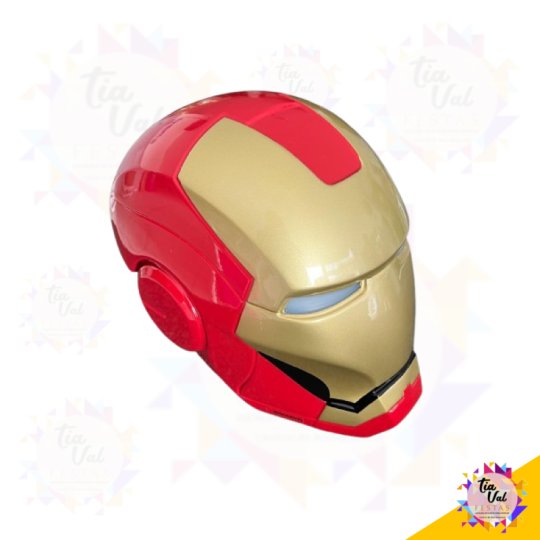 LUMINARIA CAPACETE MARVEL - HOMEM DE FERRO 15 X 23